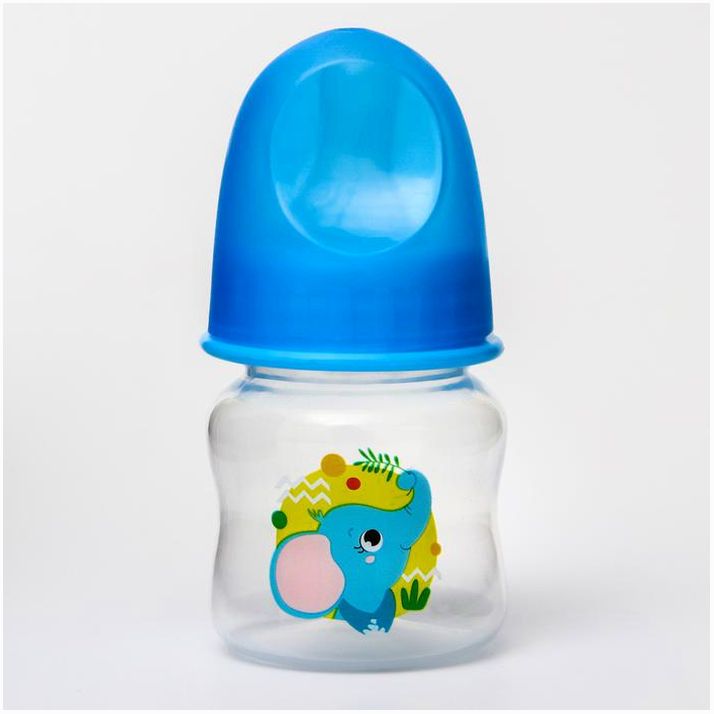 Бутылочка для кормления 60 мл с соской «Слоненок» артикул анонс 5161811