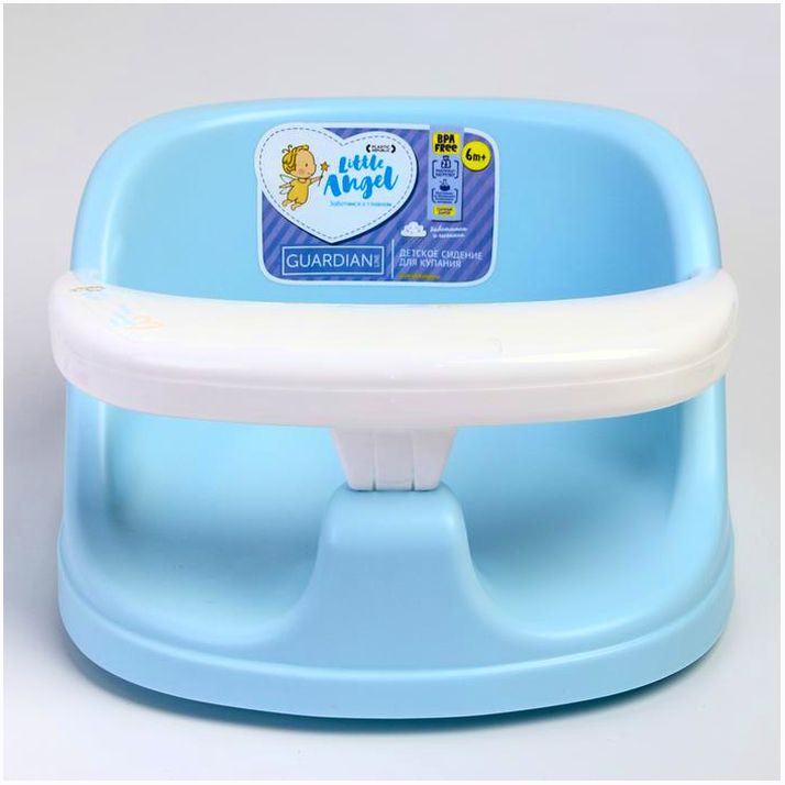 № 4097676 Сиденье детское для купания GUARDIAN, цвет голубой пастельный