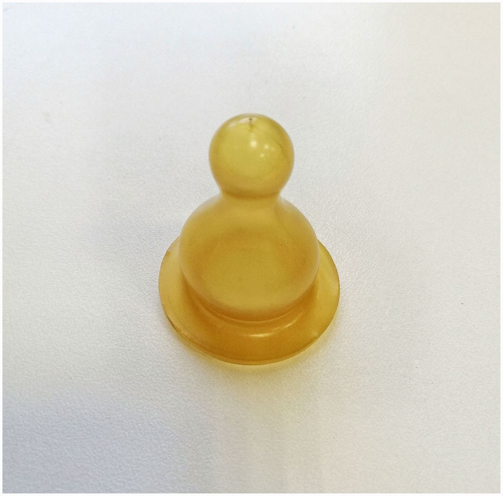 Соска к рожку латексная круглая 6-12 мес. (S) артикул анонс 1271С