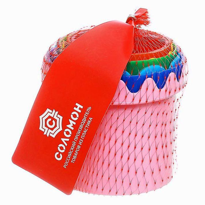 Картинка Пирамидка для песка №71, цвета МИКС (№2881461) от магазина Мир детей Товары для Новорожденных