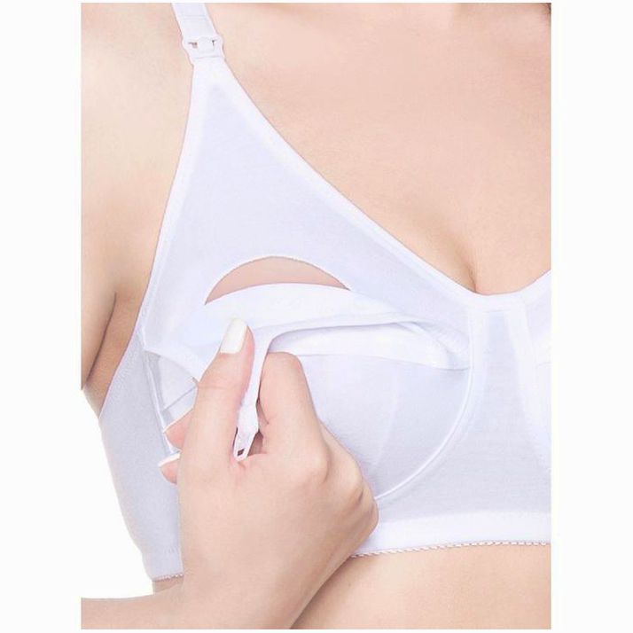 № 1992366 Бюстгальтер для кормлния HUNNY mammy , цвет белый, размер 80-B