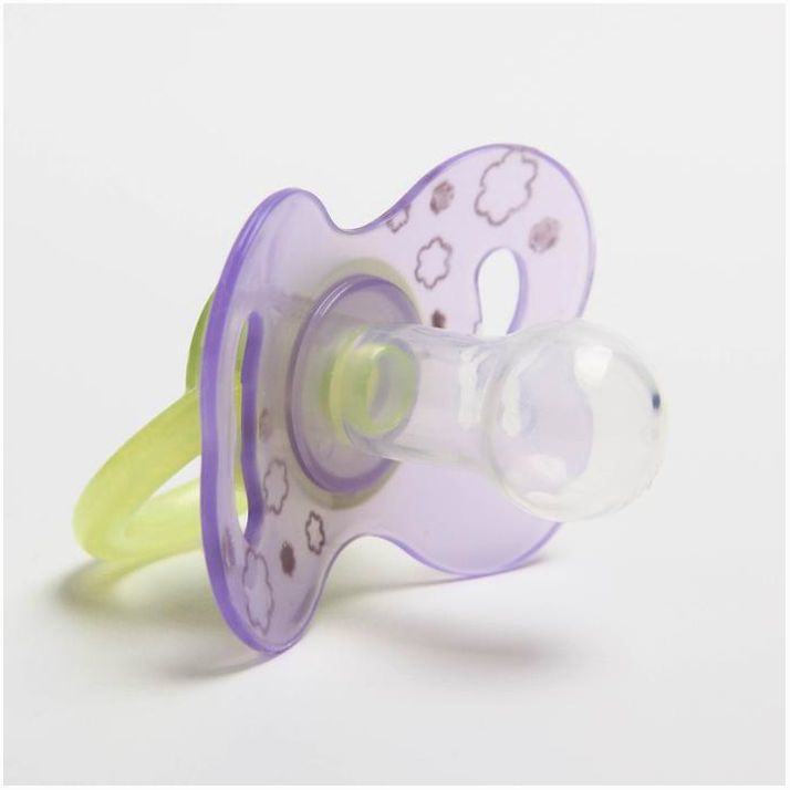 Картинка Пустышка силиконовая классическая, от 0 мес., цвета МИКС (№3952222) от магазина Мир детей Товары для Новорожденных