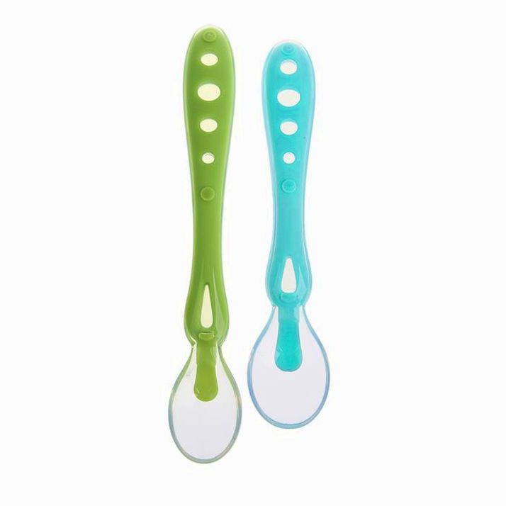 Набор детских ложек, 2 шт., в контейнере для хранения артикул анонс 3978648