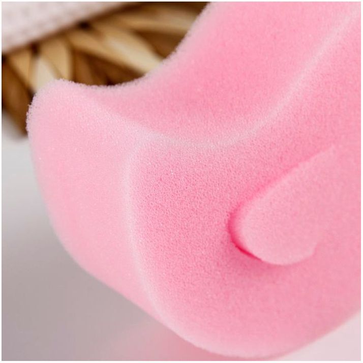 № 3417348 Игрушка для купания детская: губка - мочалка «Птичка»