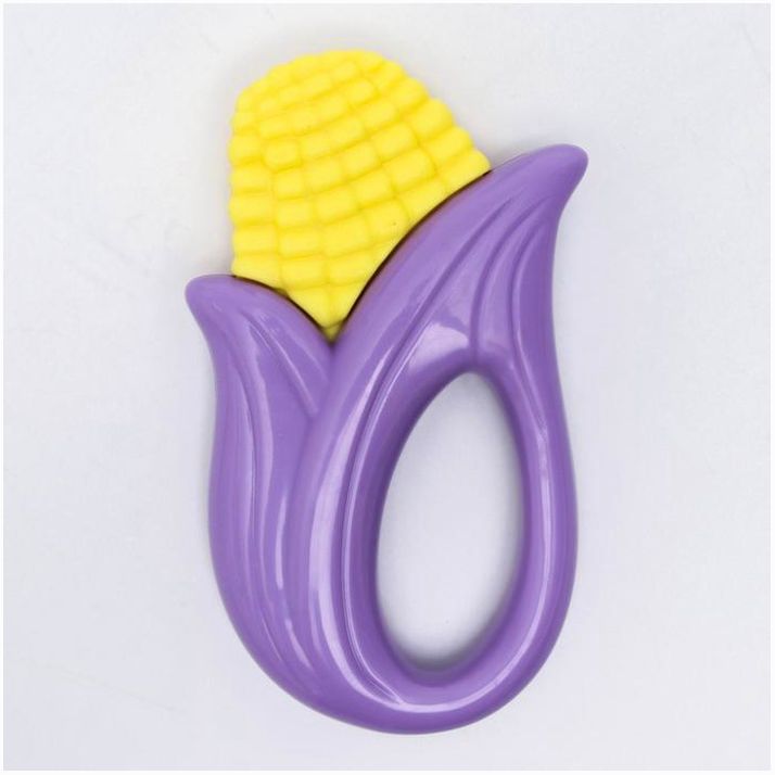 Погремушка с прорезывателем «Овощной МИКС, Крошка Я: Кукуруза», цвет МИКС, Крошка Я артикул анонс 4754411