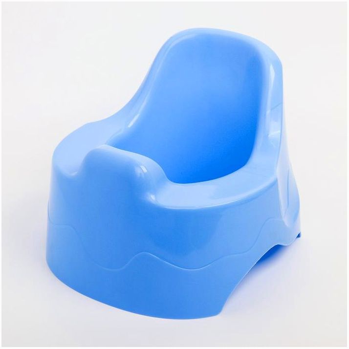 Картинка Горшок детский, цвет МИКС для мальчика (бирюзовый, зелёный, голубой) (№2010908) от магазина Мир детей Товары для Новорожденных