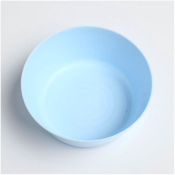 № 4601162 Набор детской посуды (стакан+миска), цвет голубой