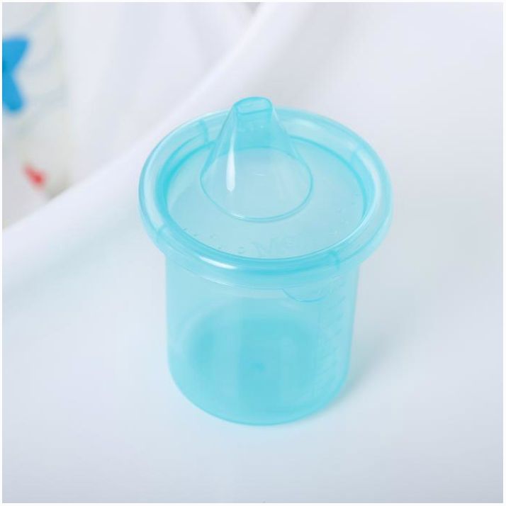 Картинка Поильник детский без нанесения с твёрдым носиком 200 мл, цвет бирюзовый (№3721478) от магазина Мир детей Товары для Новорожденных