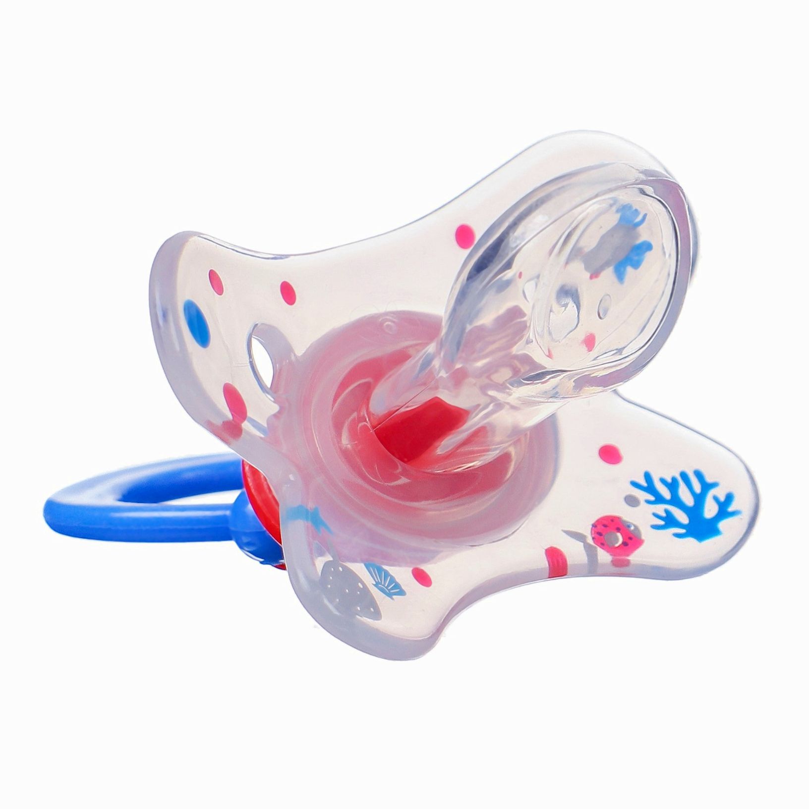 Картинка Соска - пустышка, SL, ОРТД +12мес., с колпачком «Зайка», синий (№9844084) от магазина Мир детей Товары для Новорожденных