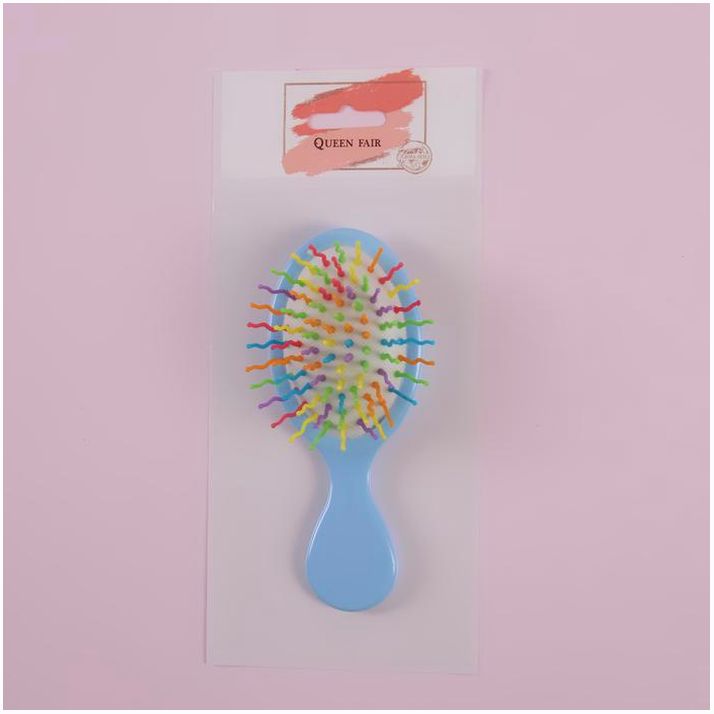 Картинка Расчёска массажная, 6 ? 14,5 см, рисунок МИКС (№3973447) от магазина Мир детей Товары для Новорожденных