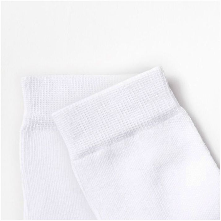 № 3716229 Носки женские, цвет белый, размер 23-25