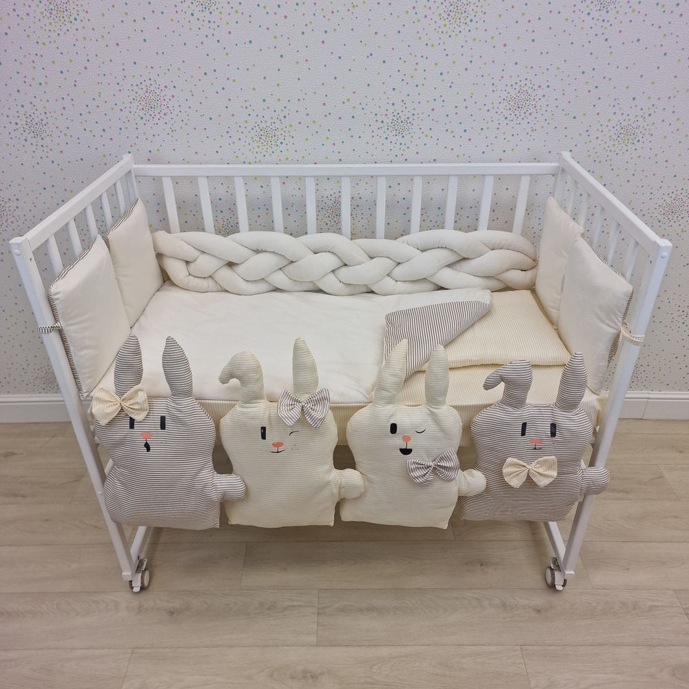 КПБ 16 пр (борт + пододеяльник + одеяло + наволочка + подушка + простынь (плюш/бязь) артикул анонс 1178-0-1бб_05