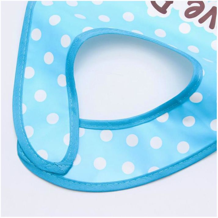 № 1890563 Нагрудник с карманом «Зверята», непромокаемый, на липучке, цвета МИКС