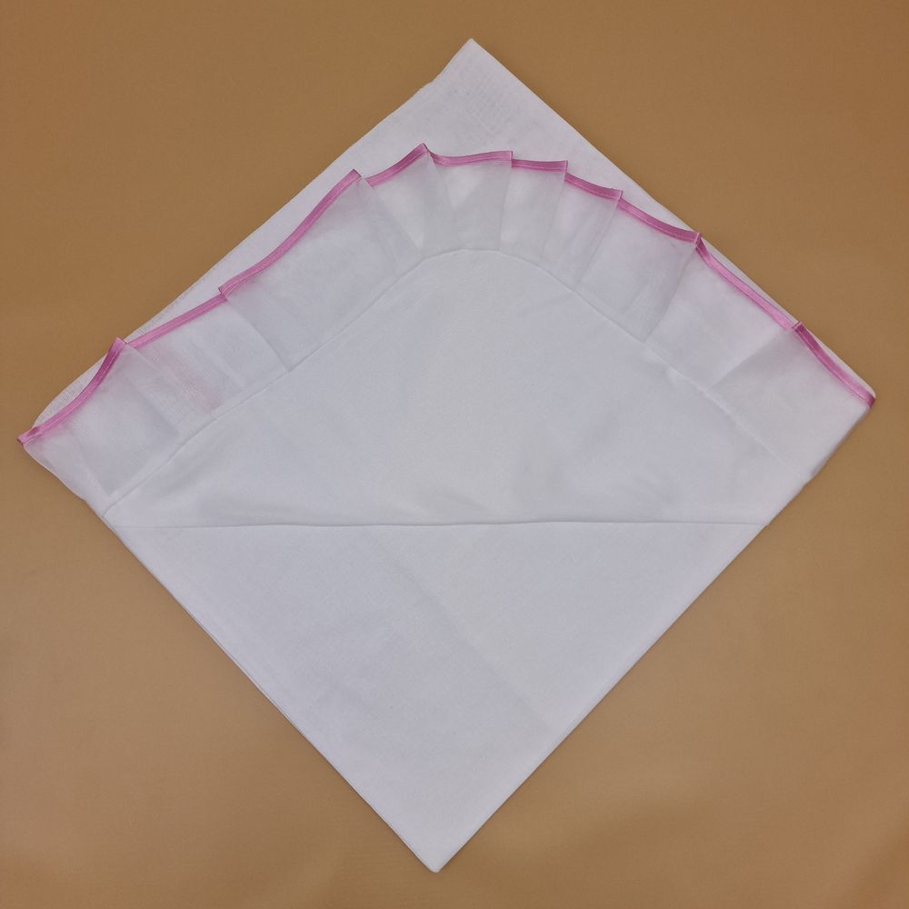 Уголок со сборенной отделкой (бязь/сеточка) артикул анонс 486