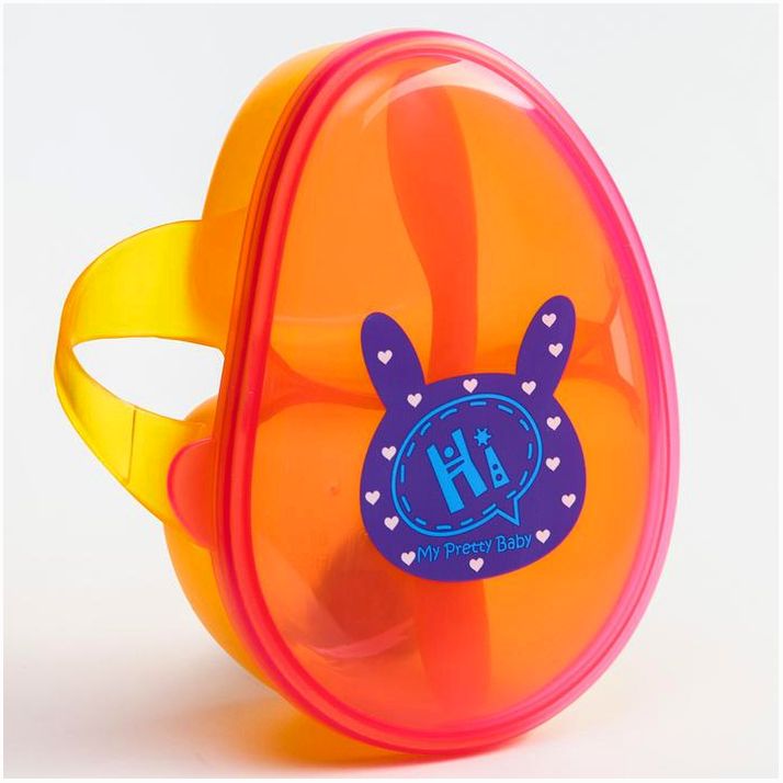 Набор для кормления, 2 предмета: контейнер и ложка артикул анонс 3978642