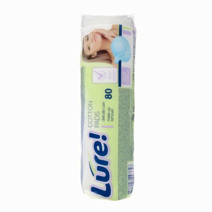 № 3751835 Косметические ватные диски Lure blonde, 80 шт.
