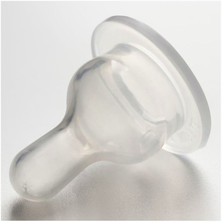 Картинка Соска силиконовая на бутылочку, от 0 мес., медленный поток (№5504377) от магазина Мир детей Товары для Новорожденных