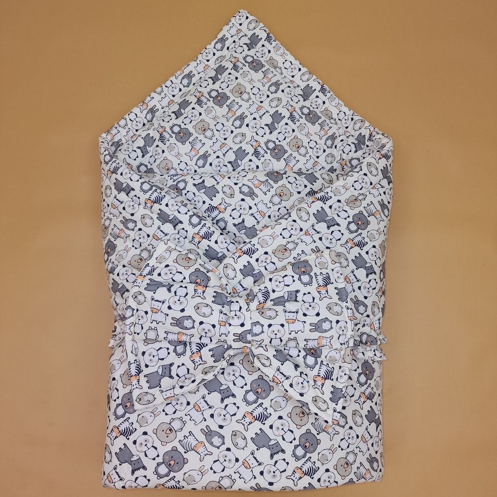 Комплект на выписку 2 пр: одеяло+бант-подушка (бязь) артикул анонс 1872б-0-1_м_37