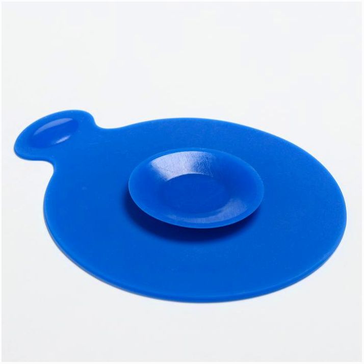 Присоска силиконовая для тарелок, цвет МИКС артикул анонс 4313585