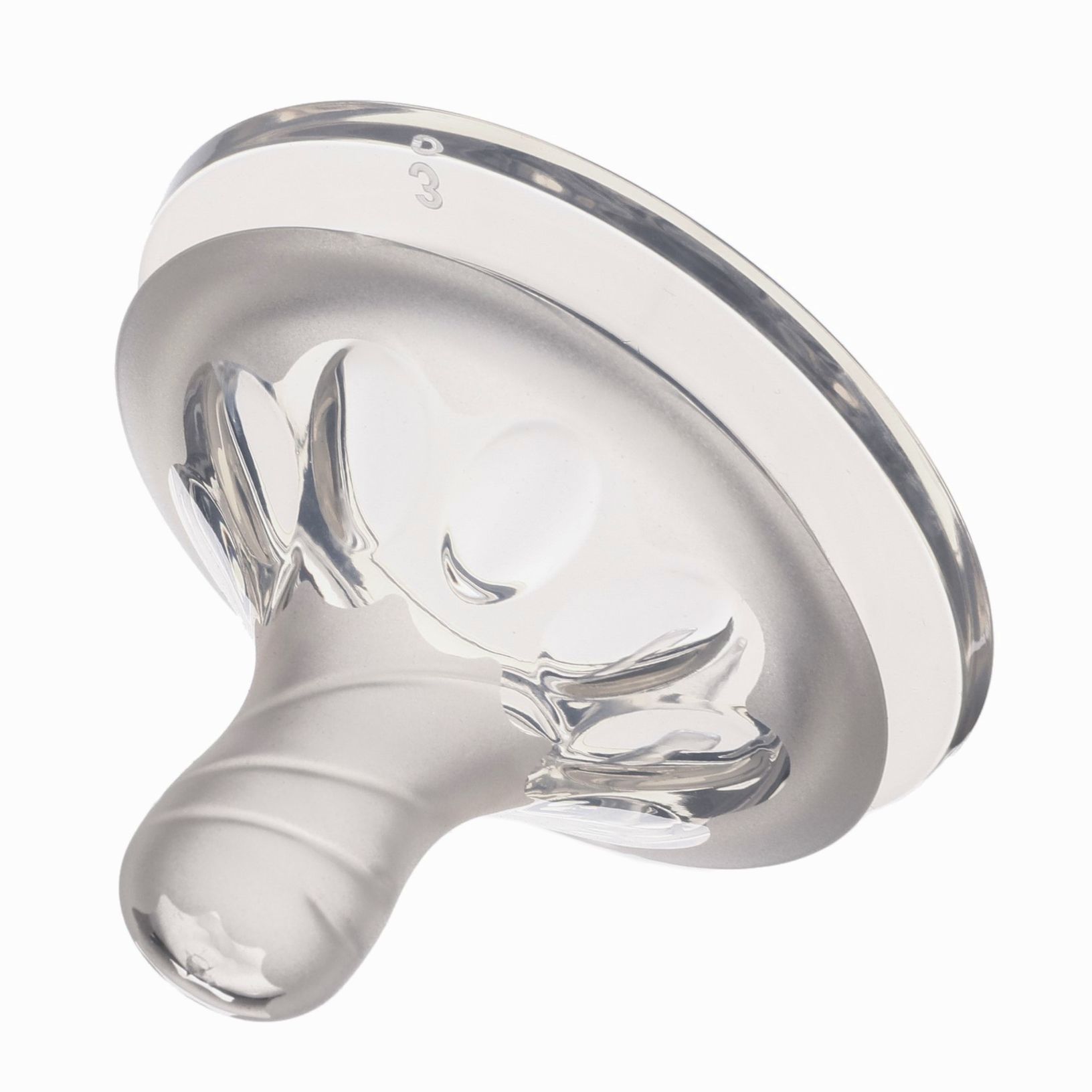 Картинка Соска для бутылочки, +6 мес(Х), Natural, широкое горло 50мм., физиологическая №4 (№9824207) от магазина Мир детей Товары для Новорожденных