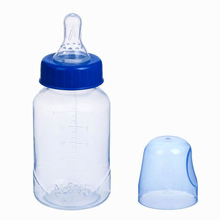 № 2969792 Бутылочка для кормления, классическое горло, 150 мл., от 0 мес., цвет синий