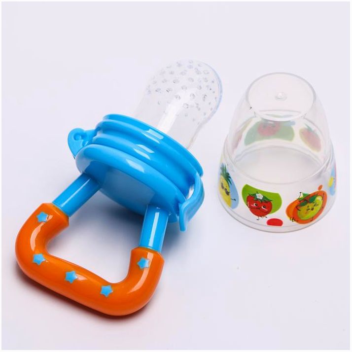 Картинка Ниблер для прикорма с силиконовой сеточкой «Фруктики» (№4982291) от магазина Мир детей Товары для Новорожденных