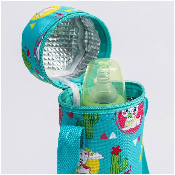 Картинка Термо-чехол для бутылочки «ТРЕНД. Лама», форма тубус (№4733672) от магазина Мир детей Товары для Новорожденных