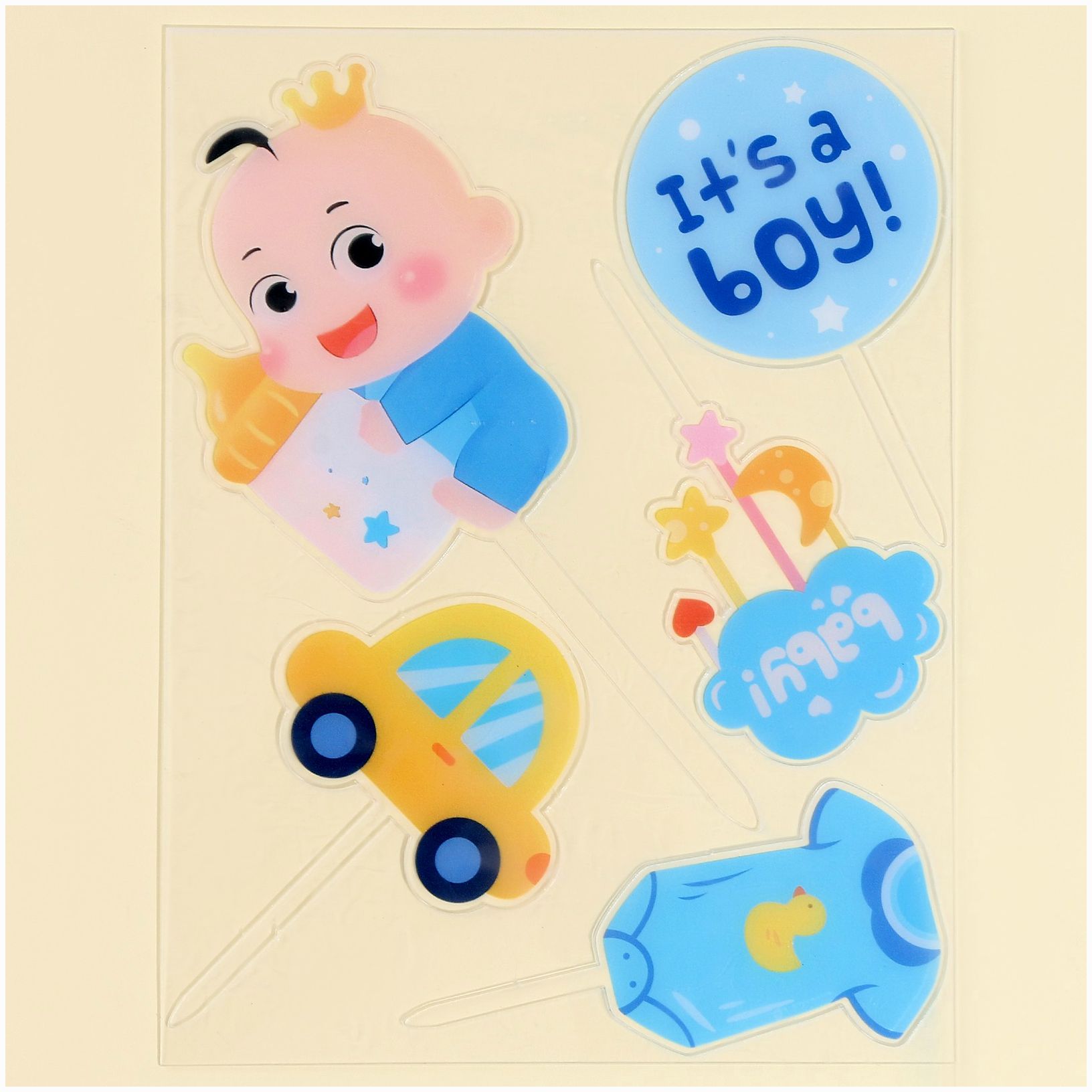 Набор для украшения «Мальчик» артикул анонс 9905721