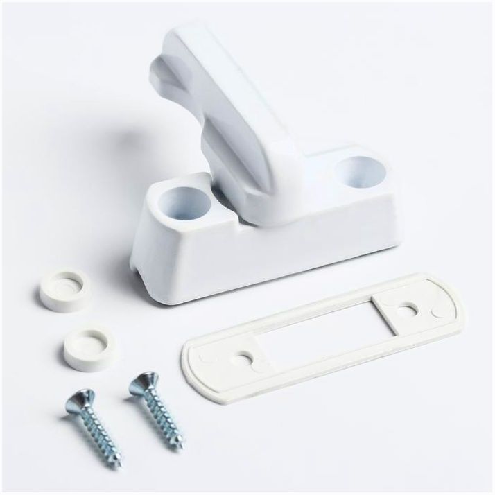 Блокиратор для окон и дверей, цвет белый артикул анонс 4591189