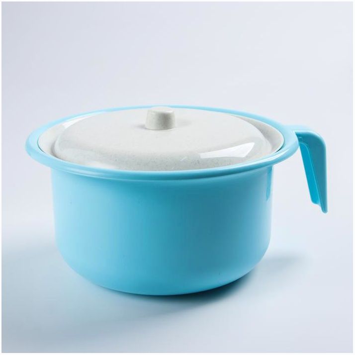 Картинка Горшок детский с крышкой, цвет бирюзовый, 1900 мл (№4962124) от магазина Мир детей Товары для Новорожденных