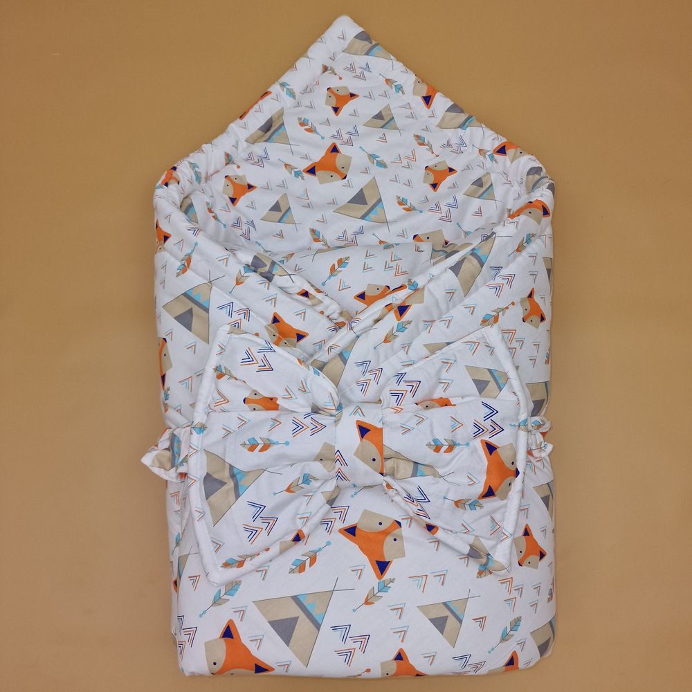 Комплект на выписку 2 пр: одеяло+бант-подушка (бязь) артикул анонс 1872б-0-1_м_33