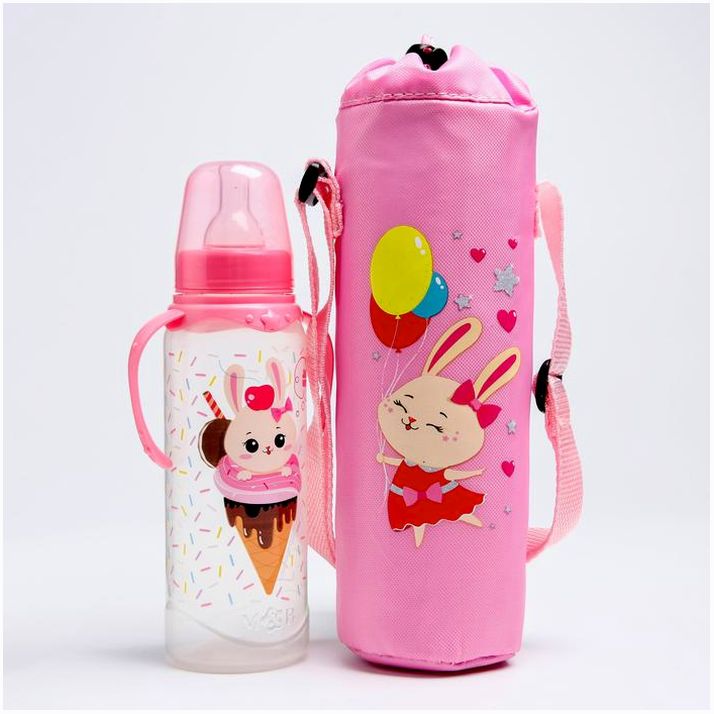 Термо-чехол для бутылочки 250мл «Счастье», МИКС артикул анонс 4499114