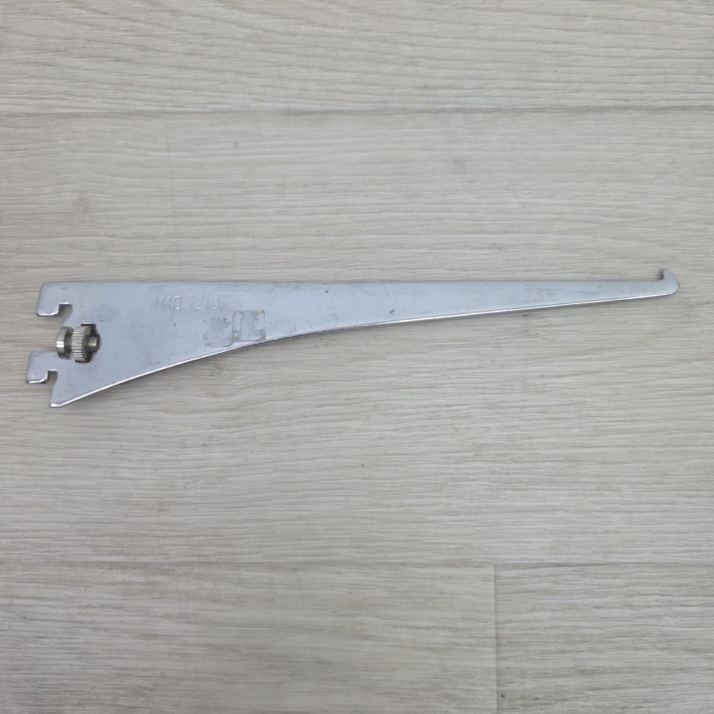 Крючок (кронштейн) полкодержатель система вертикал (длина 21 см) артикул анонс м10-210