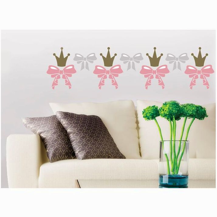 Набор интерьерных наклеек «Принцесса», 21 х 29,5 см артикул анонс 1442580