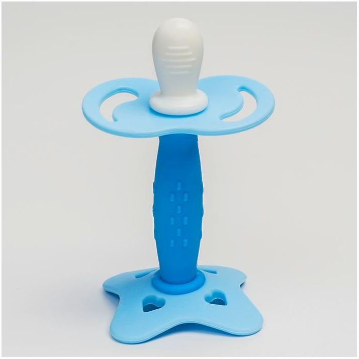 Прорезыватель силиконовый «На ножке», цвет МИКС, Крошка Я артикул анонс 2825268