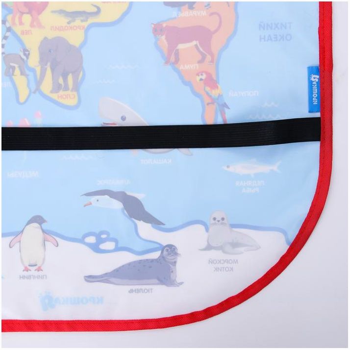 Картинка Чехол на сиденье защитный - незапинайка «Карта Мира» 670х475 мм (№4700912) от магазина Мир детей Товары для Новорожденных