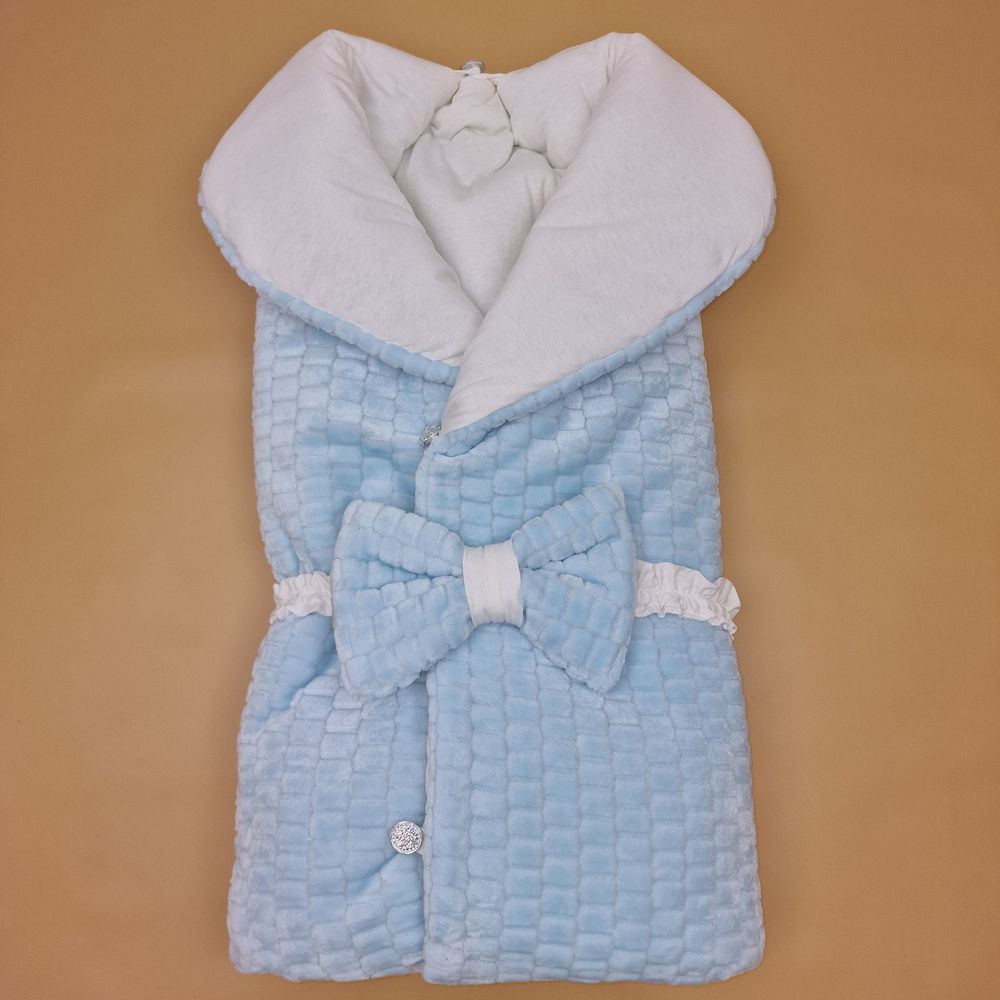 Конверт - одеяло трансформер на пуговицах ассорти (плюш/кулирка) артикул анонс 7503-0-1_05