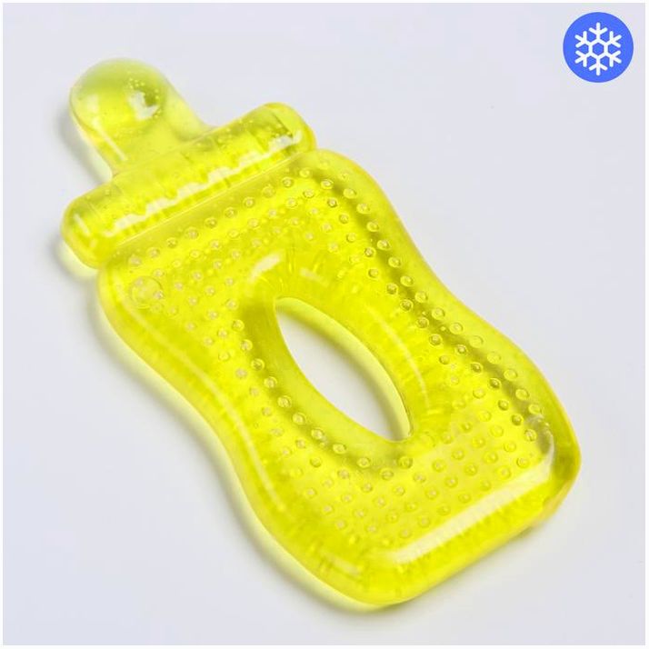 Прорезыватель охлаждающий «Бутылочка», цвет МИКС, Крошка артикул анонс 952250