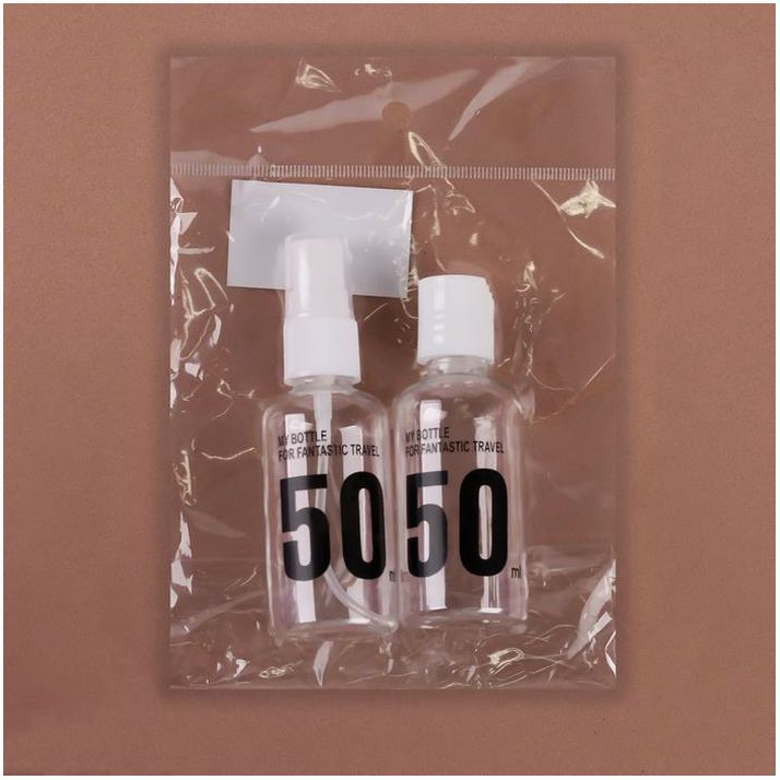 Картинка Набор для хранения, 2 предмета, цвет чёрный/прозрачный (№4103927) от магазина Мир детей Товары для Новорожденных