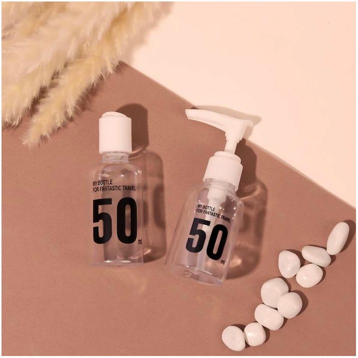 Набор для хранения, 2 предмета, цвет прозрачный/чёрный артикул анонс 4103928