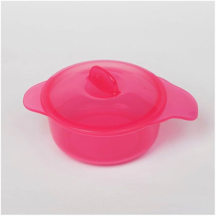 Миска с крышкой, 300 мл, глубокая, от 5 мес., цвета МИКС артикул анонс 1603735