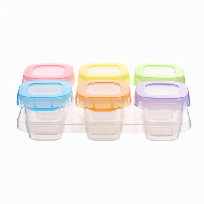 Набор контейнеров для хранения детского питания, 60 мл, 6 шт., на подставке артикул анонс 2593774