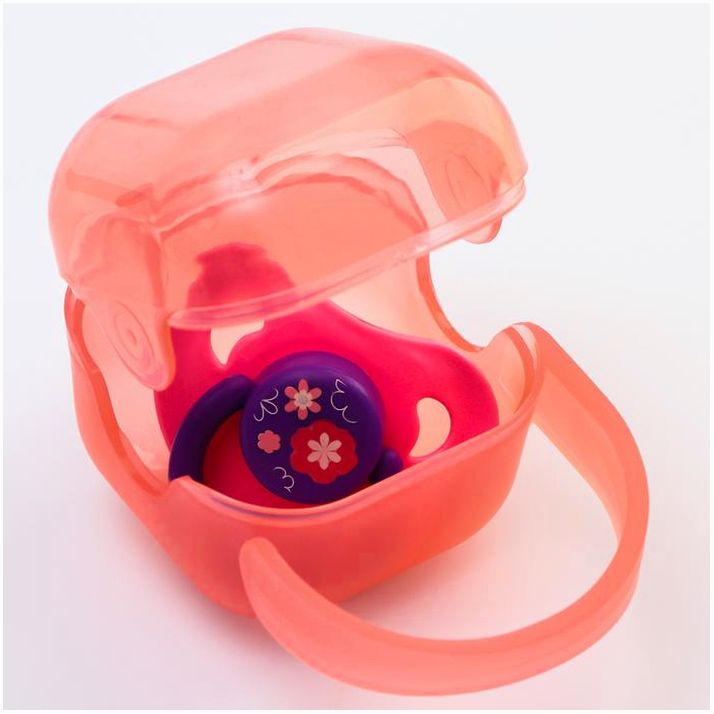 Картинка Контейнер для хранения и стерилизации детских сосок и пустышек, цвет розовый (№5570243) от магазина Мир детей Товары для Новорожденных
