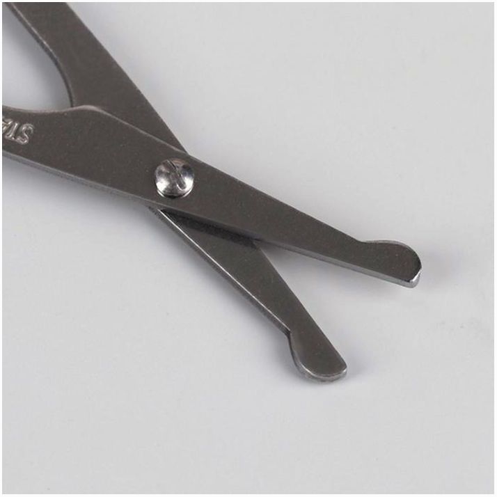 № 1203262 Ножницы, безопасные, прямые, 9 см, цвет МИКС