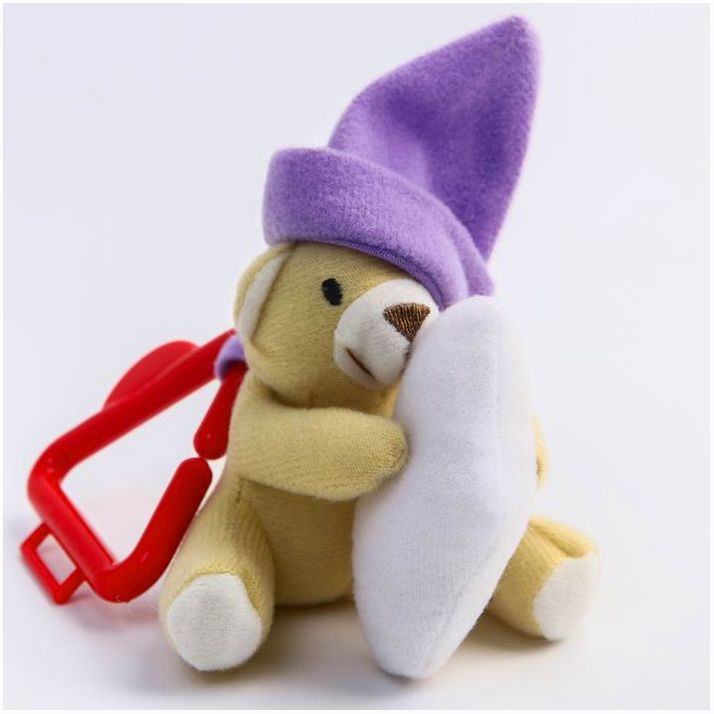 Подвеска мягкая «Мишка на облаке» на кроватку/коляску артикул анонс 940411