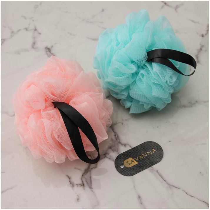 Картинка Мочалка для тела SAVANNA «Нежность», 90 гр, цвет МИКС (№5376380) от магазина Мир детей Товары для Новорожденных