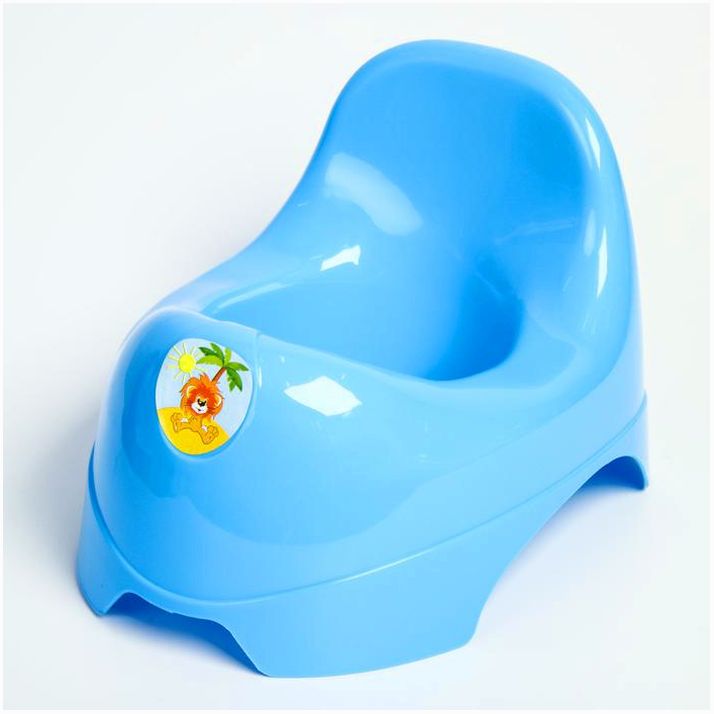 Горшок детский, цвет синий артикул анонс 2378571