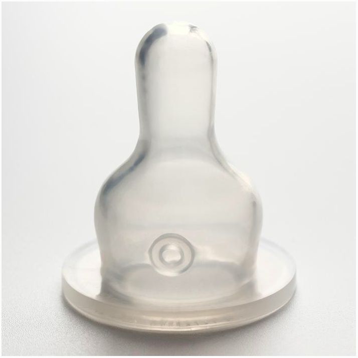 № 5504377 Соска силиконовая на бутылочку, от 0 мес., медленный поток