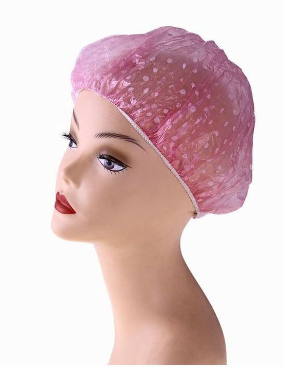 Картинка Набор шапочек для душа Доляна, 3 шт, полиэтилен, цвет МИКС (№578060) от магазина Мир детей Товары для Новорожденных