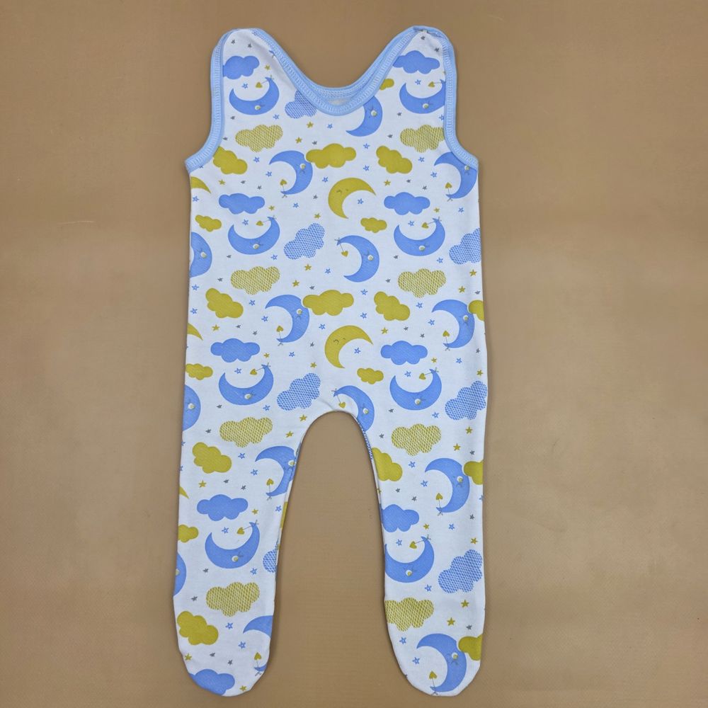 Ползунки на лямках №3 (футер, кнопки на плечах) артикул анонс 1672-62МД